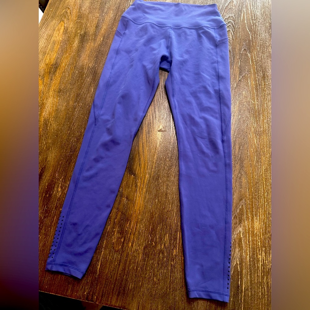 Curves N Combatboots: Full Length Purple Leggings